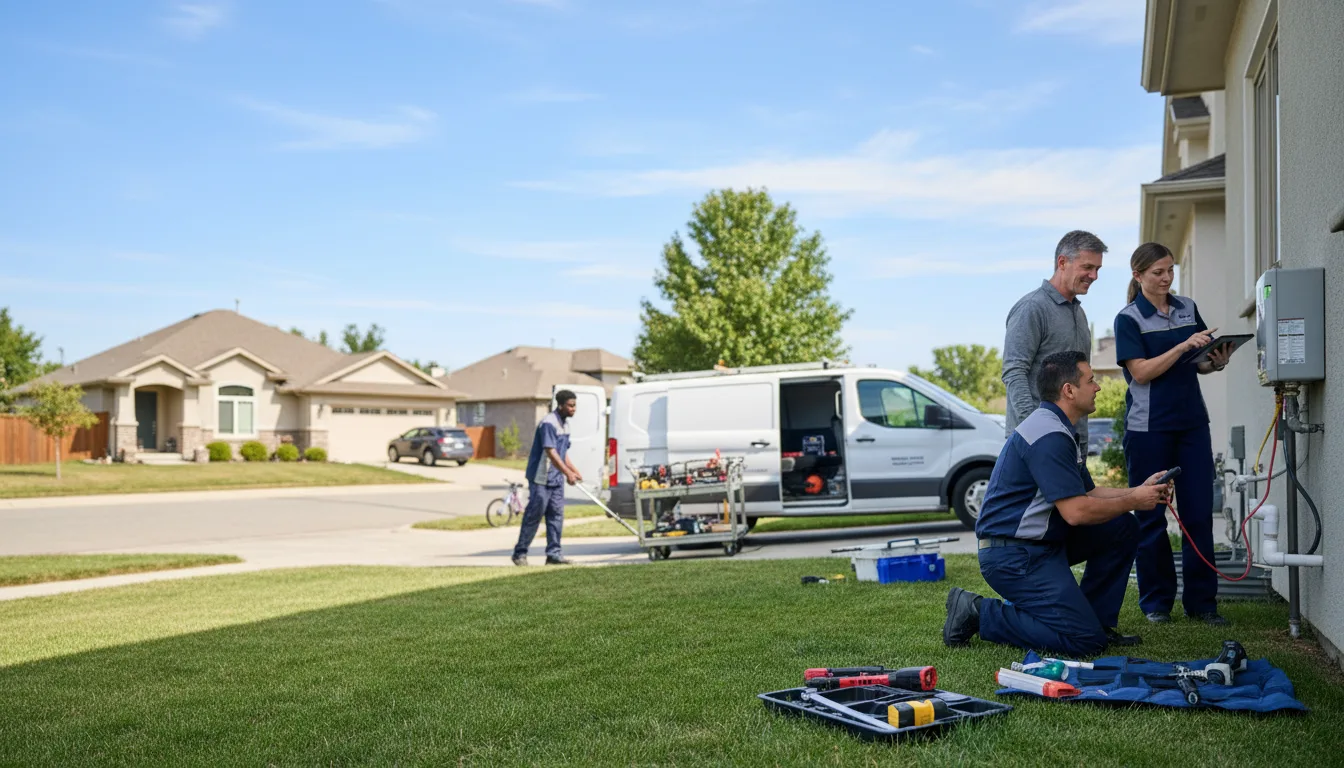 Tankless water heater service in Dolphin, VA